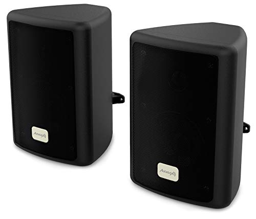 Audibax Pícolo PR-41 Altavoces Estantería HiFi y Sonorización 75 W Con soporte de Pared Incluido. Pareja Audibax Pícolo PR-41 Altavoces Estantería HiFi y Sonorización 75 W Con soporte de Pared Incluido. Pareja von Audibax