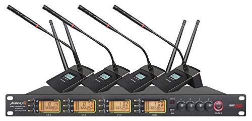 Audibax Sidney Conference 1000 Sistema Inalámbrico de Conferencia 4 Canales UHF Audibax Sidney Conference 1000 Sistema Inalámbrico de Conferencia 4 Canales UHF von Audibax