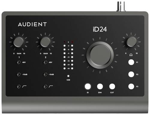 Audient Audio Interface iD24 Monitor-Controlling, inkl. Software Audient Audio Interface iD24 Monitor-Controlling, inkl. Software von Audient