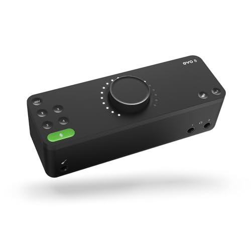 EVO 8 USB Audio Interface externe Soundkarte für Musikproduktionen (4 in / 4 out, Smartgain, Smart Touchpoints, Loopback Funktion, 48V Phantomspeisung, 4 Mikrofonvorverstärker, Windows / Mac / iOS) von Audient