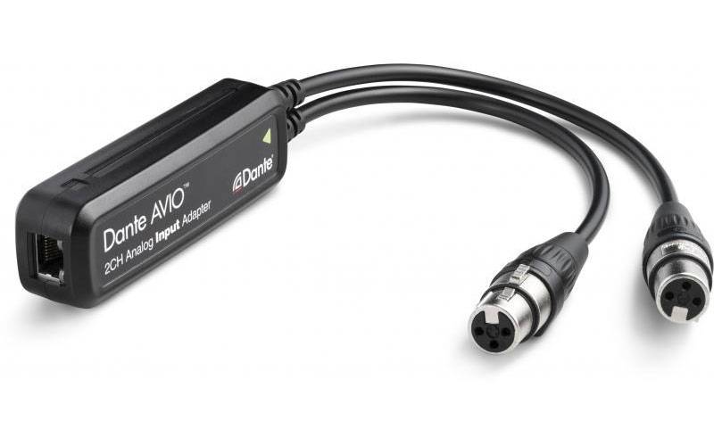 Audinate Dante AVIO Analog Input Adapter 2 Kanal von Audinate