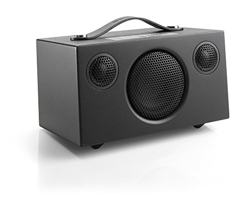 Audio Pro Addon C3 - Tragbarer Multiroom Lautsprecher Klein mit Bluetooth & WiFi - Kabelloser Smart Speaker mit App-Steuerung für Air Play, Spotify - Schwarz von Audio Pro
