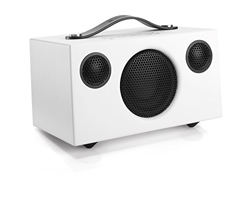 Audio Pro Addon C3 - Tragbarer Multiroom Lautsprecher Klein mit Bluetooth & WiFi - Kabelloser Smart Speaker mit App-Steuerung für Air Play, Spotify - Weiss von Audio Pro