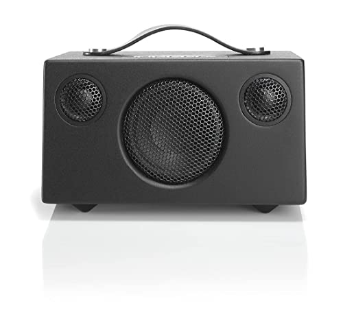 Audio Pro Addon T3+ Black - Tragbarer Lautsprecher mit Bassreflexbox, Bluetooth & WiFi - Kabelloser Speaker mit USB Out & Digitalverstärker - bis zu 30h Akku von Audio Pro