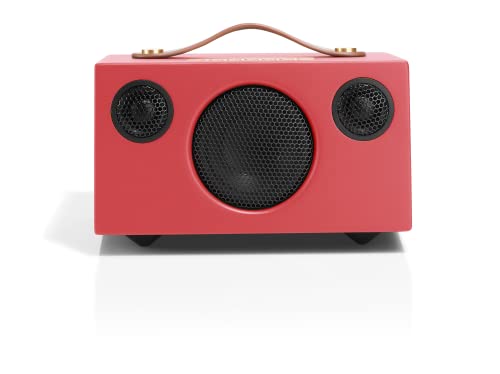 Audio Pro Addon T3+ Coral - Tragbarer Lautsprecher mit Bassreflexbox, Bluetooth & WiFi - Kabelloser Speaker mit USB Out & Digitalverstärker - bis zu 30h Akku von Audio Pro