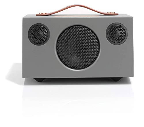 Audio Pro Addon T3+ Grey - Tragbarer Lautsprecher mit Bassreflexbox, Bluetooth & WiFi - Kabelloser Speaker mit USB Out & Digitalverstärker - bis zu 30h Akku von Audio Pro