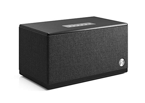 Audio Pro BT5 - Tragbarer Lautsprecher mit Bluetooth und AUX - Kabelloser Smart Speaker mit Steuerung - Musikbox mit Bassreflexbox - Schwarz von Audio Pro