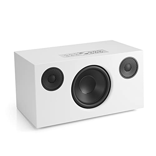 Audio Pro C10 MkII - Tragbarer Multiroom Lautsprecher mit Bluetooth - Kabelloser Smart Speaker mit App-Steuerung & Spotify, AirPlay & Chromecast - Weiss von Audio Pro