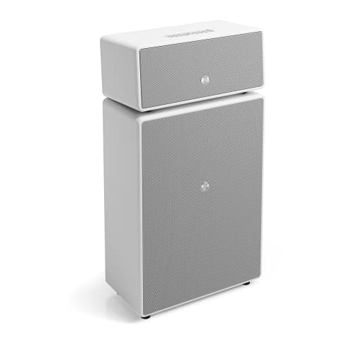 Audio Pro Drumfire II - Kraftvoller WiFi Multiroom Speaker - Kabellos mit Bluetooth –Tragbarer Lautsprecher mit AirPlay2, Google Cast, Spotify Connect - Weiss Audio Pro Drumfire II - Kraftvoller WiFi Multiroom Speaker - Kabellos mit Bluetooth –Tragbarer Lautsprecher mit AirPlay2, Google Cast, Spotify Connect - Weiss von Audio Pro