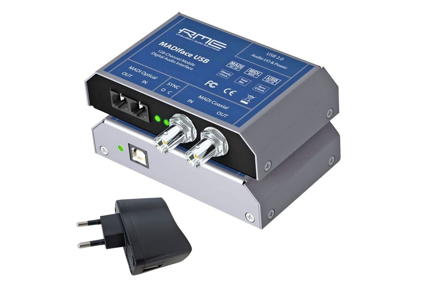 Audio-RME Madiface USB Interface + USB-Netzteil Digitales Aufnahmegerät von Audio-RME