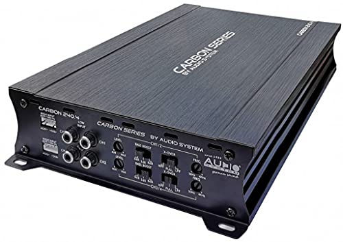 Audio System Carbon 240.4-4 Kanal A/B Verstärker 400 Watt RMS Carbon-Series von Audio System