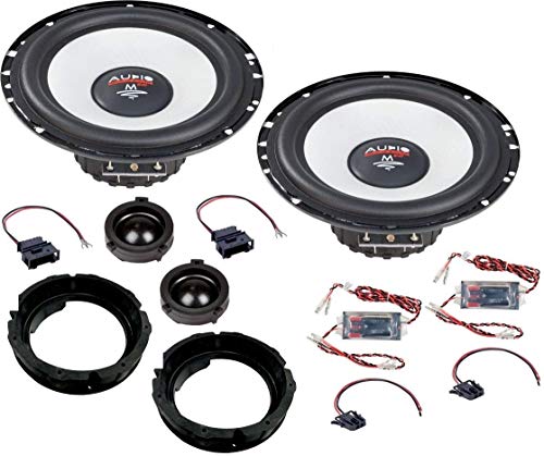 Audio System MFIT kompatibel mit VW Golf 4 EVO 2 Lautsprecher 165 mm 2-Wege Golf 4 Compo System von Audio System