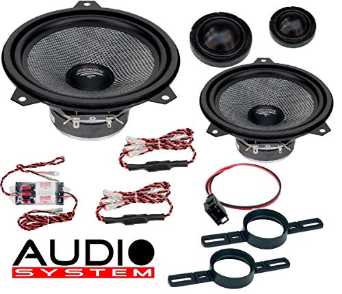 Audio System Xfit kompatibel mit BMW E46 Lautsprecher 165 mm 2-Wege BMW E46 Compo System 16,5cm von Audio System