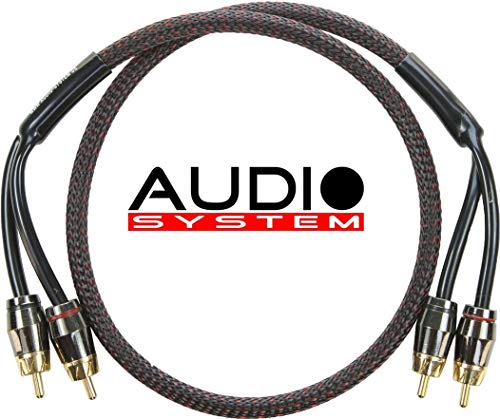 Audio System Z-PRO 0.5 HIGH-END Cinchkabel 50 cm OFC Cinchkabel von Audio System