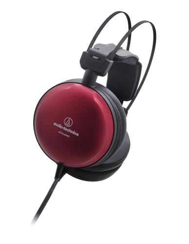 Audio-Technica A1000Z Geschlossener Hi-Fi-Kopfhörer Rot Metallic von Audio-Technica