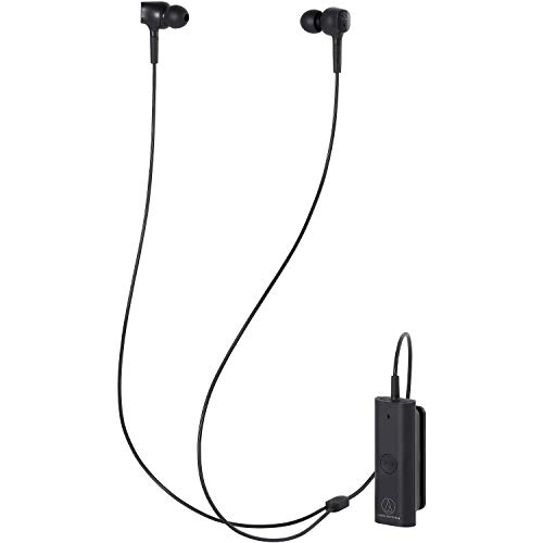 Audio-Technica ANC100BT Kabelloser In-Ear Noise-Cancelling-Kopfhörer, Schwarz von Audio-Technica
