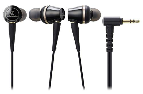 Audio-Technica ATH-CKR100iS High-Resolution In-Ear-Kopfhörer mit Dual Phase Push-Pull Treibern schwarz von Audio-Technica