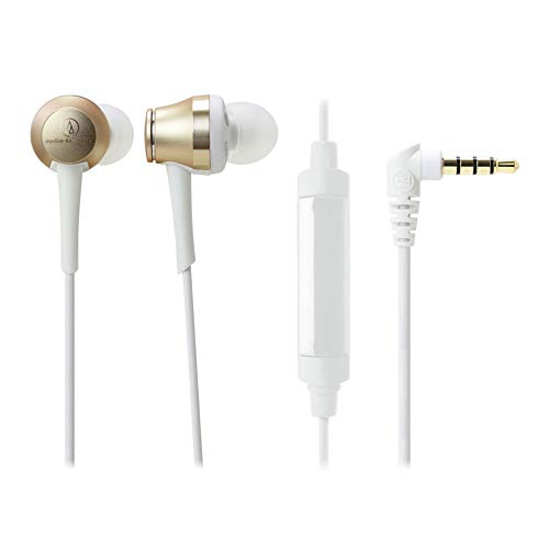 Audio-Technica ATH-CKR70iSCG High-Resolution In-Ear-Kopfhörer Gold von Audio-Technica