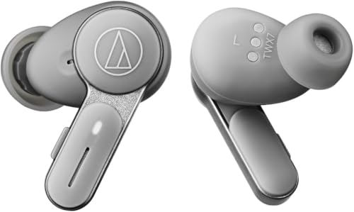Audio-Technica ATH-TWX7 Kabellose Ohrhörer (Grau) von Audio-Technica