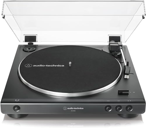 Audio-Technica LP60X Vollautomatischer Stereo-plattenspieler mit Riemenantrieb Schwarz von Audio-Technica