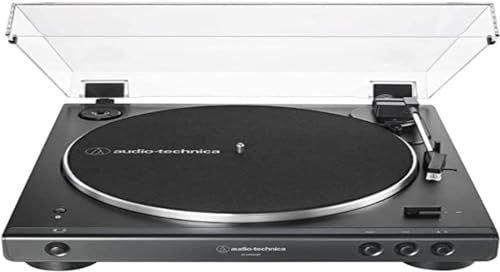 Audio-Technica LP60XBTBK Vollautomatischer Stereo-plattenspieler mit Riemenantrieb Schwarz von Audio-Technica