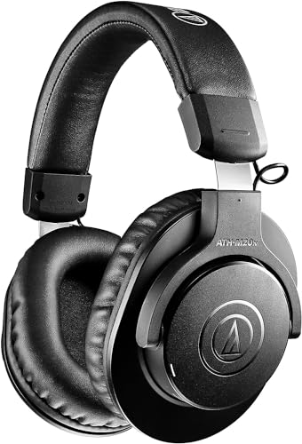 Audio-Technica M20xBT Kabelloser Kopfhörer Schwarz von Audio-Technica