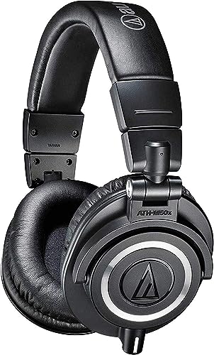 Audio-Technica M50x Professioneller Monitorkopfhörer Schwarz von Audio-Technica