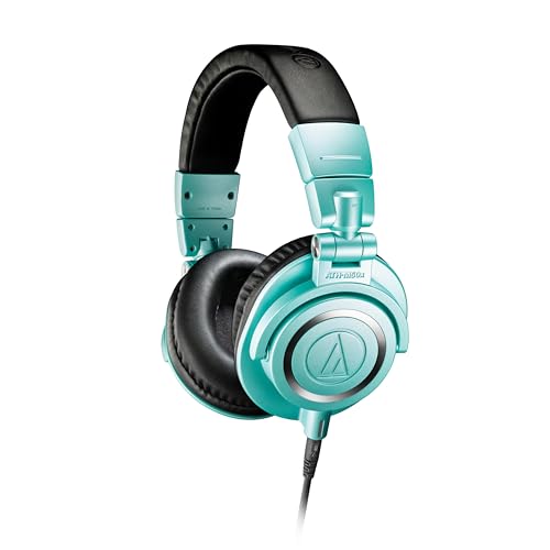 Audio-Technica M50xIB Kabelgebundener Kopfhörer als Limited Edition Eisblau von Audio-Technica