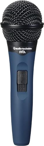 Audio-Technica MB1k Dynamisches Gesangsmikrofon mit hoher Ausgangsleistung Blau von Audio-Technica