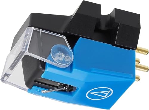 Audio-Technica VM610MONO Dual-Moving-Magnet-Monotonabnehmer für Mono-Vinyl-Langspielplatten Blau Audio-Technica VM610MONO Dual-Moving-Magnet-Monotonabnehmer für Mono-Vinyl-Langspielplatten Blau von Audio-Technica