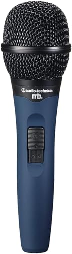 Audio-technica MB3K Dynamisches Gesangsmikrofon mit erweitertem Frequenzgang Blau von Audio-Technica