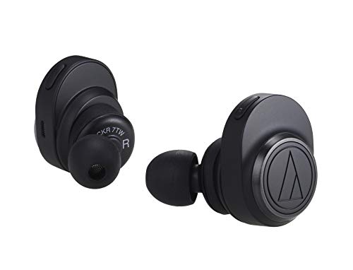 audio technica Technica ATH-CKR7TWBK ATH-CKR7TW Bluetooth HiFi Kopfhoerer In Ear Lautstaerkeregelung Schwarz, von Audio-Technica