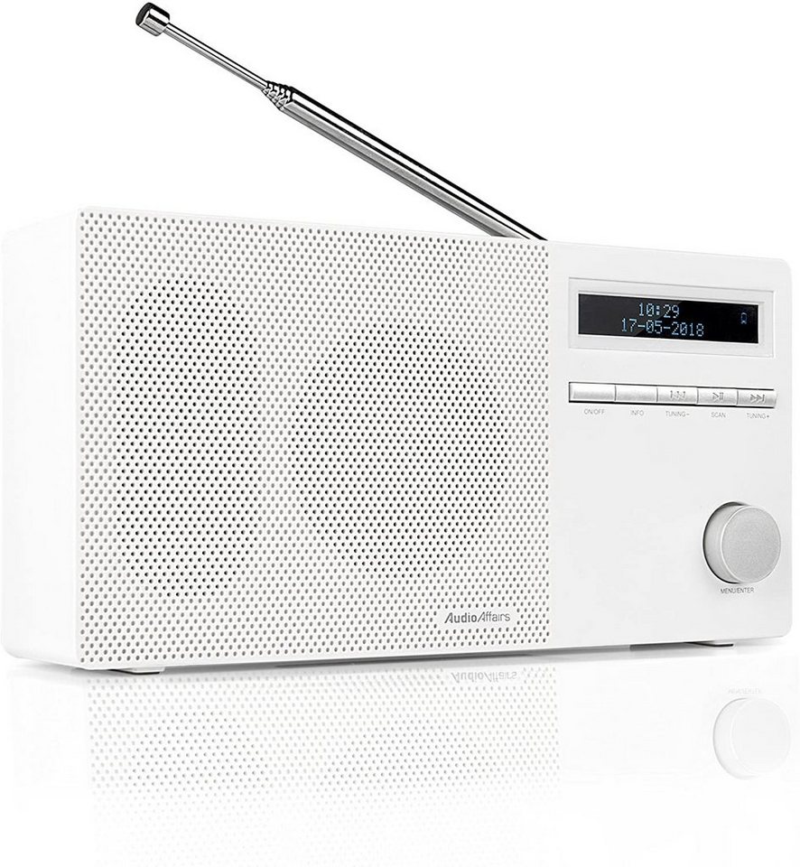 AudioAffairs DAB 010 BK Digitalradio (DAB) (Digitalradio (DAB), UKW (FM), 1,50 W) von AudioAffairs