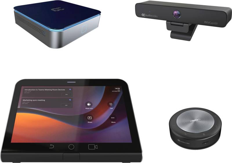 AudioCodes Room Experience (RX) Suite RXV200-B20 - Bundle - Kit für Videokonferenzen - Certified for Microsoft Teams Rooms (RXV200-B20) von Audiocodes