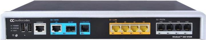 Audiocodes Mediant 500 MSBR, Dual-mode A-/VDSL over ISDN & D (M500-A2GECS) von Audiocodes
