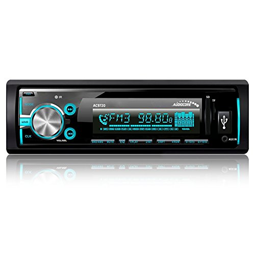 Audiocore Autoradio MP3/WMA/USB/RDS/SD KFZ AUX IN Bluetooth Freisprecheinrichtung (AC9720) von Audiocore
