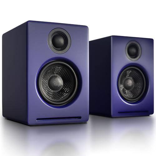 Audioengine A2 Plus Kabellose Bluetooth-Desktop-Lautsprecher – 60-W-Computerlautsprecher für Musik und Gaming von Audioengine