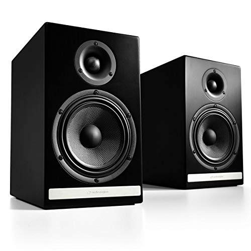 Audioengine HDP6 Passive Regallautsprecher - Stereolautsprecher für den Musikgenuss zu Hause | 2-Wege-Lautsprecher (Schwarz) von Audioengine