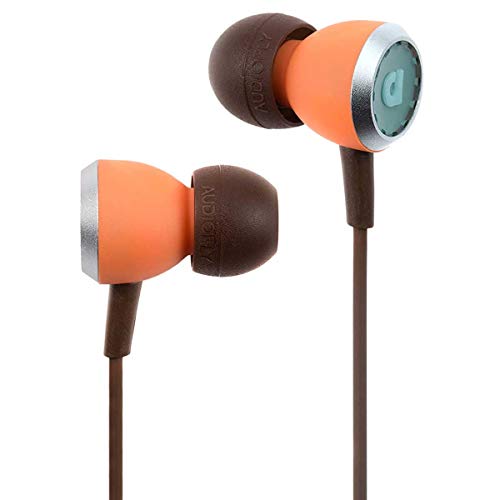 Audiofly Premium In-Ear Ohrhörer Kopfhörer Coral mit Mikrofon/Fernbedienung von Audiofly