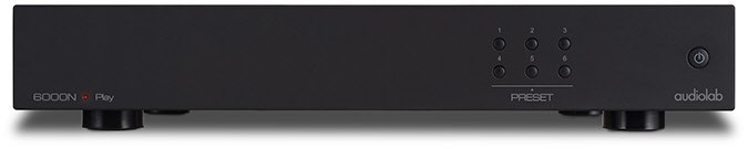 6000N Play Netzwerkspieler aluminium schwarz von Audiolab