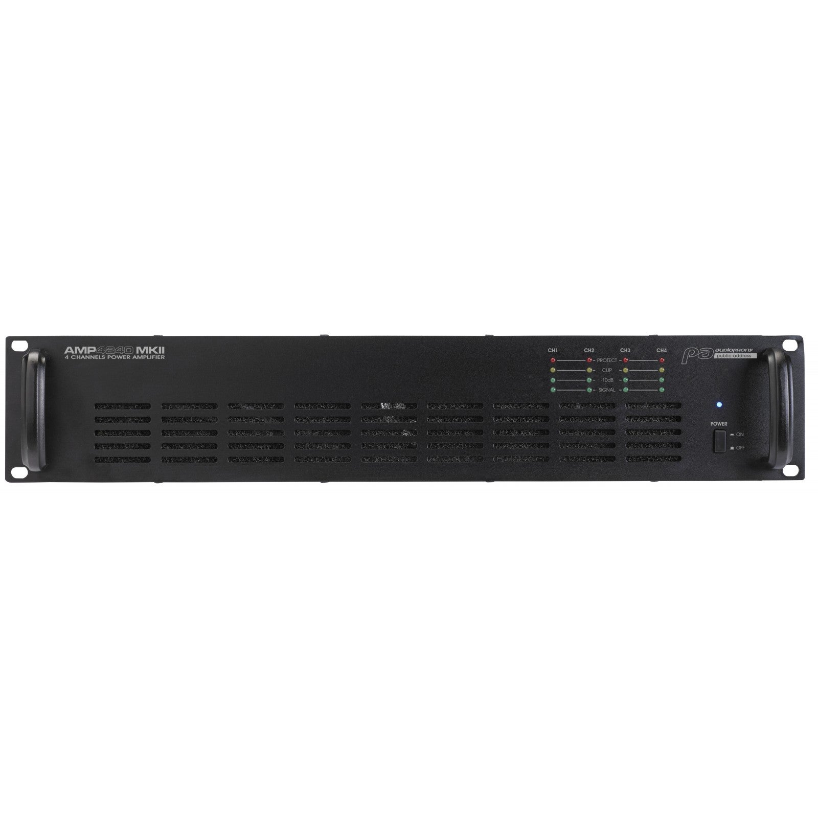 Audiophony AMP4240MKII 4x 240W, 100V Amplifier Audiophony AMP4240MKII 4x 240W, 100V Amplifier von Audiophony