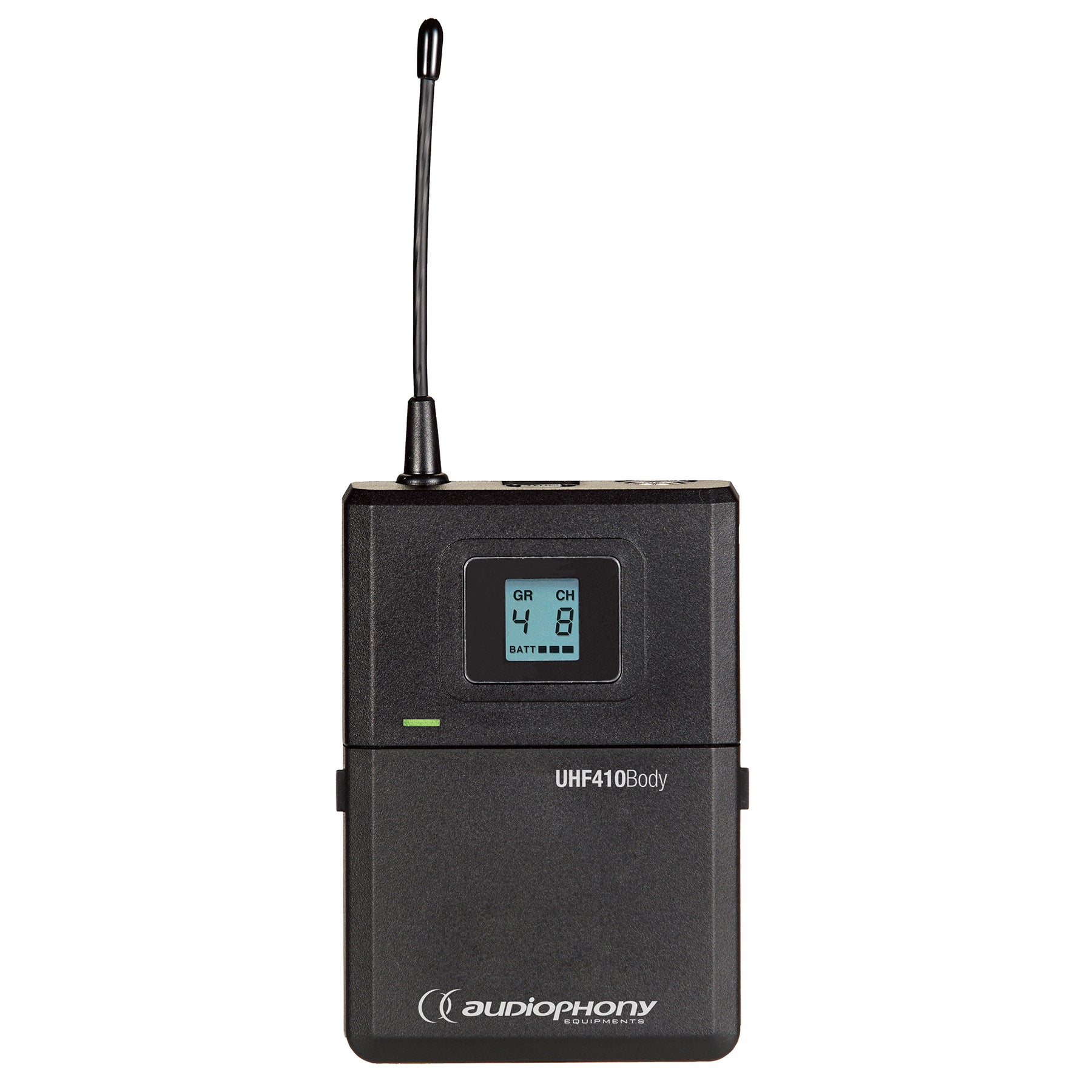 Audiophony UHF410-BODY-F5 UHF Beltpack Transmitter (514 - 564 MHz) von Audiophony