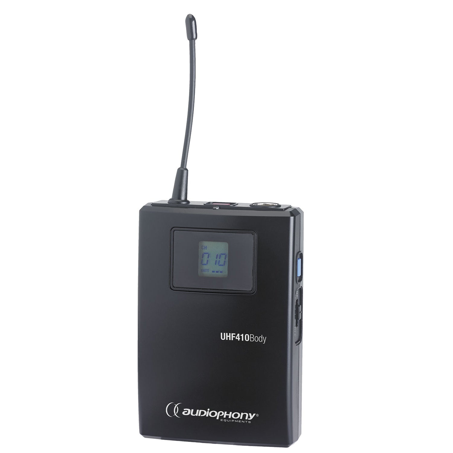 Audiophony UHF410-Body Beltpack Transmitter 823-832 / 863-865 MHz Audiophony UHF410-Body Beltpack Transmitter 823-832 / 863-865 MHz von Audiophony