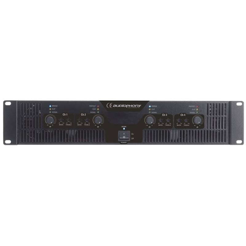 Audiophony WA-4X3 4-Channel Amplifier, 4x 200 Watts at 8 Ohms von Audiophony