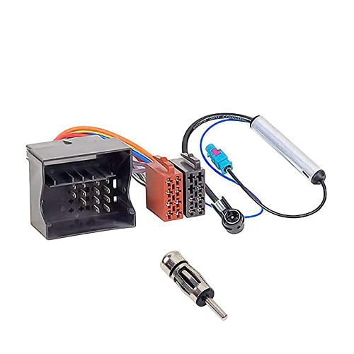 Audioproject A187 - Autoradio Set Radioadapter Antennenstecker Fakra Adapter Quadlock ISO DIN - kompatibel für Citroen Berlingo C2 3 C4 C5 6 8 Peugeot 207 307 308 Fiat Toyota Aygo Autoradio Adapter von Audioproject