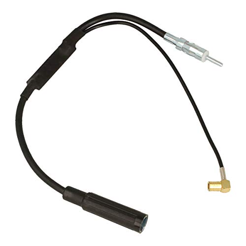 Audioproject A207 - DAB Adapter für Autoradio SMB Adapter auf DIN Buchse DAB Splitter Autoradio DAB+ Antennensplitter DAB Antenne Auto für DAB Radio für JVC Alpine Pioneer von Audioproject