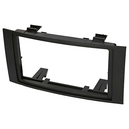 Audioproject A245 - Autoradio Radioblende Doppel DIN kompatibel zu VW Volkswagen Touareg 7L 2003-2010 VW T5 Multivan Caravelle Transporter 2003-2009 Einbaurahmen von Audioproject