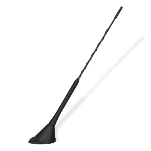 Audioproject A280 - Autoantenne 28cm Raku 2 + Verstärker - kompatibel für VW Golf 4 5 6 7 Passat Lupo Polo 6R Audi A6 Opel Corsa Astra Ford Focus Seat Skoda Radio-Antenne Dach-Antenne Auto-Radio von Audioproject