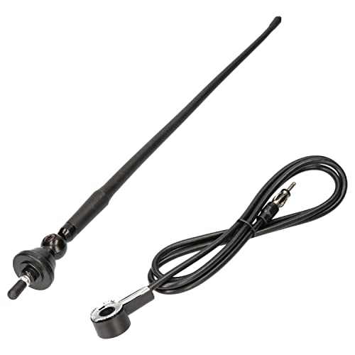 Audioproject A353 - Autoradio Autoantenne Dachantenne 40 cm Hochflexibel Universal Gummiantenne AM FM Marine KFZ LKW PKW Boot Traktor Auto Antenne Dach Radio von Audioproject