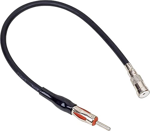 Audioproject A407 - Autoradio Antennen Adapter ISO 50 OHM > DIN 150 OHM (neu>alt) mit Antennenkabel 16 cm PKW KFZ Antenne Auto Radio Antennenadapter von Audioproject